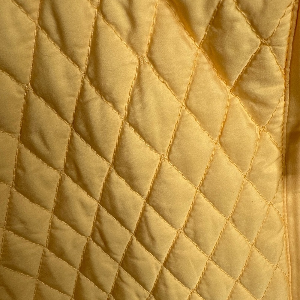 Cutter & Buck Yellow Quilted Vest